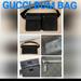 Gucci Bags | Gucci Gg Supreme Body Bum Bag Waist Pouch Shoulder Bag Black Canvas | Color: Black/Silver | Size: Os