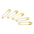 Uxcell Safety Pins 0.75 Inch Nickle Plated Small Sewing Pins Gold Tone 400Pcs