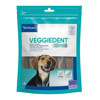 Veggiedent Fresh Kaustreifen M f.Hunde 15 St Streifen Image
