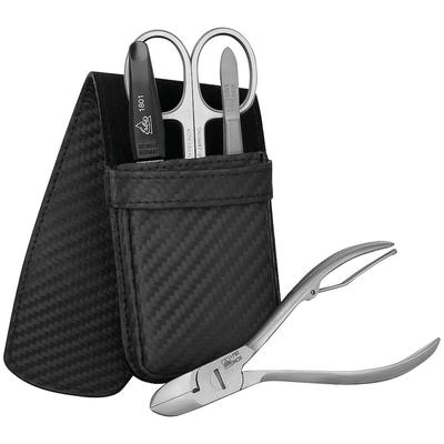 ERBE Carbon Serie Maniküre Set, 4-tlg. Etui Image