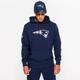 NEW ERA Herren Kapuzensweat New England Patriots, Größe M in Blau