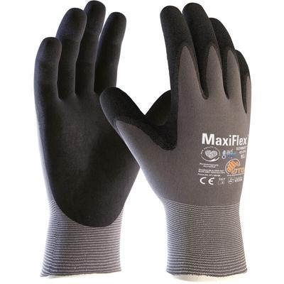 FP - atg MaxiFlex Ultimate Nylon-Strickhandschuh grau/schwarz 2455 Größe 11 Image