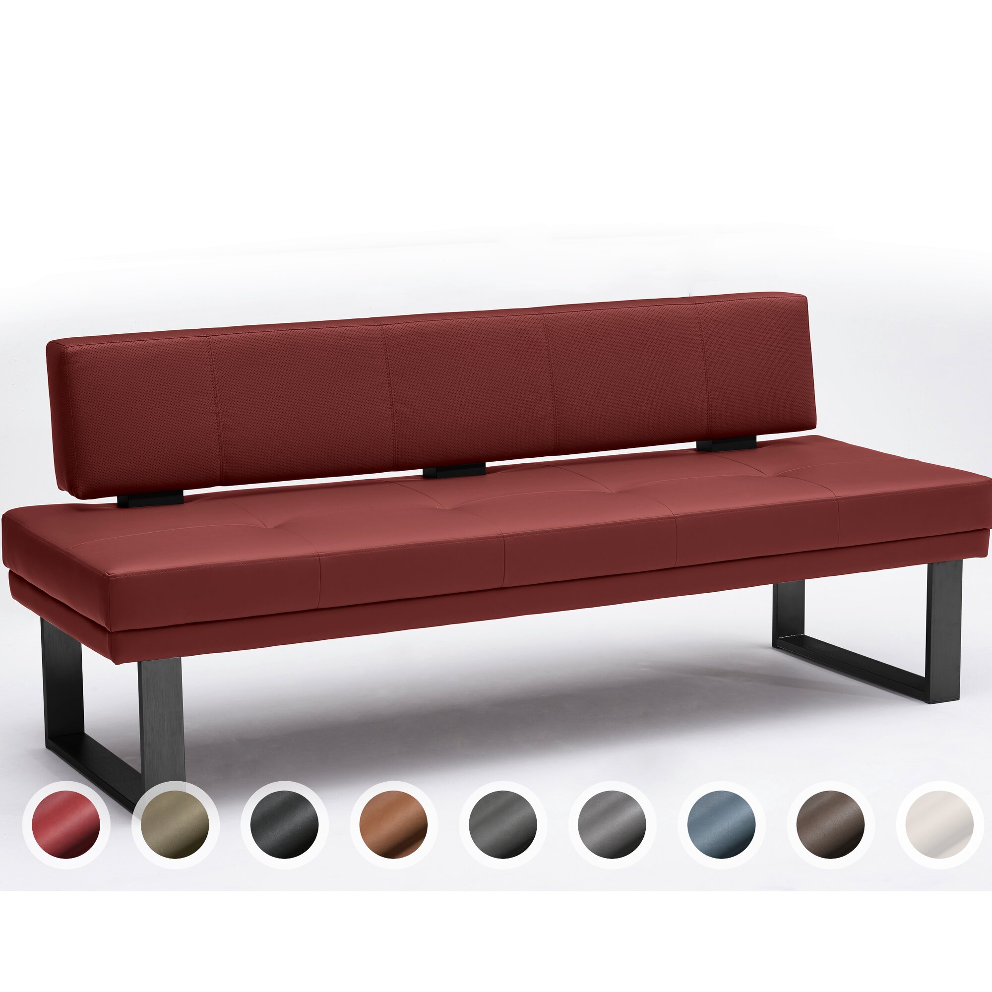 Schösswender »Manhattan« Polsterbank 480/606 202 cm / Gavin 29 schwarz Image