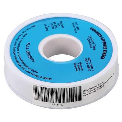 ZORO SELECT 21TF42 Sealant Tape,1/2 x 600 In