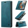 UUCOVERS for S-amsung Galaxy A14 5G Flip Wallet Phone Case Premium PU Leather RFID Blocking Shock Proof Multi-Angle Stand Card Slots Pocket Magnetic Business Case for S-amsung A14 5G 6.6 2023 Blue