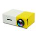 LBECLEY Tween Boys Gift Ideas Cinema Projector Theate Projector Home for Party Led Portable Mini Indoor 1080P Projector Mini Projector for Computer Yellow One Size