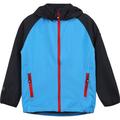 COLOR KIDS Kinder Schlupfjacke Softshell - Colorblock, Größe 128 in Blau