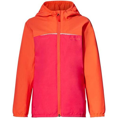 Kinder Funktionsjacke Kids Turaco Jacket II, Größe 158 in bright pink/orange