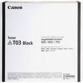 Canon T03 Original Laser Toner Cartridge - Black - 1 Each - 51500 Pages | Bundle of 2 Each