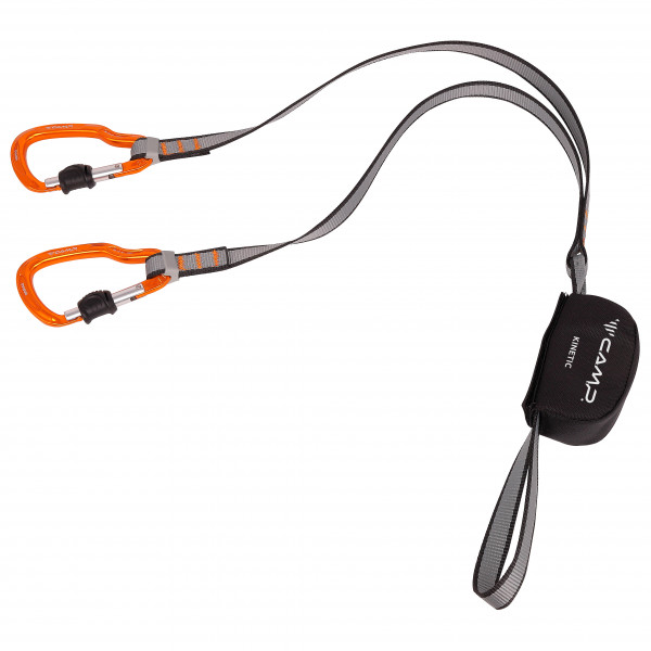 C.A.M.P. - Kinetic - Klettersteigset Gr One Size grau/orange