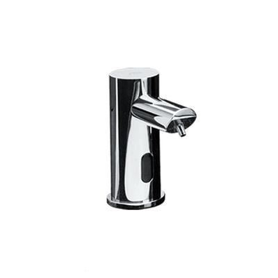 American Specialties, Inc. EZ Fill 10-0394-6-1A Stand-Alone Polished Finish Liquid Foaming Soap Dispenser with Remote - 6/Pack