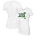 Women's Tiny Turnip White New York Yankees Lucky Charm T-Shirt