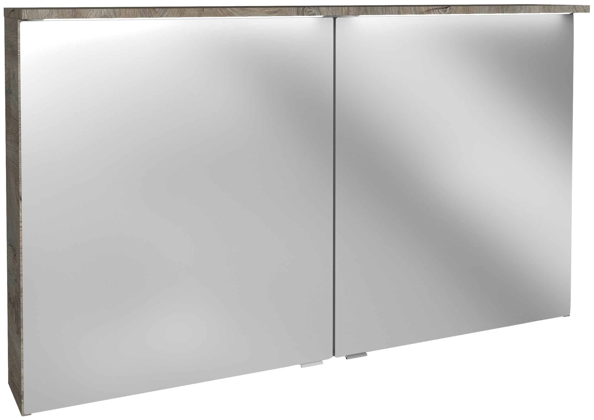 Spiegelschrank FACKELMANN "Oxford", braun (nature oak), B:120,2cm H:69,6cm T:20cm, Schränke, Badmöbel Image