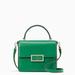 Kate Spade Bags | Kate Spade Reegan Top Handle Leather Satchel Crossbody Bag, Green Bean Nwt | Color: Green | Size: Os