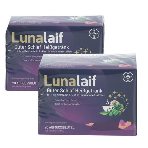 Lunalaif Guter Schlaf Heißgetränk Beutel 2x20 St