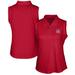 Women's Cutter & Buck Cardinal New York Yankees Americana Logo DryTec Forge Stretch Sleeveless Polo