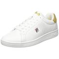 FILA Herren Crosscourt 2 F Sneaker, White-Golden Cream, 44 EU
