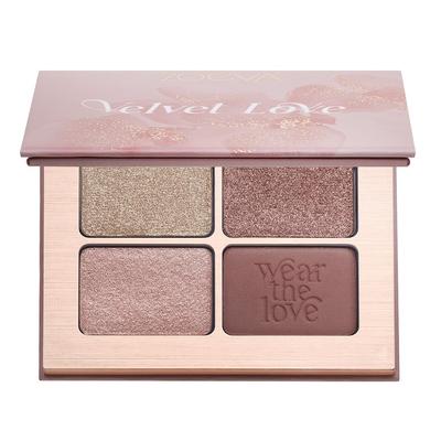 ZOEVA VELVET LOVE EYESHADOW QUAD Lidschatten PURPLE HAZE EYES 6 g Braun Image