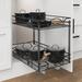 Prep & Savour Aristeia Pull Out Drawer Steel in Gray | 16.4 H x 11 W x 21 D in | Wayfair BF13ABE28BDB401381F85F9D0C134E94