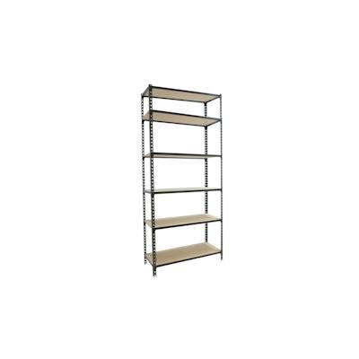 PROREGAL Schwerlastregal GIANT MULI | HxBxT 250x80x50cm | 6 Fachböden | Fachlast 150kg | Anthrazit | Lagerregal Kellerregal Werkstattregal Metallregal Image