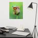 Ebern Designs Tiny Green Tree Frog On Lotus Bloom - Fauna/Animal/Wildlife/Nature Photograph Loose/Unframed Wall Art Print - Artwork Paper | Wayfair