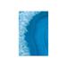 Ivy Bronx Agate Geode I by Wild Apple Portfolio - Unframed Graphic Art Plastic/Acrylic in Blue | 24 H x 16 W x 0.25 D in | Wayfair