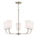 Homeplace by Capital Lighting Fixture Company Lawson 26 Inch 5 Light Chandelier - 448851BN-542