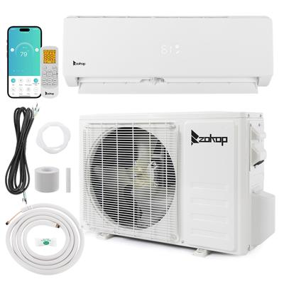 9000BTU Wi-Fi Connected Ductless Mini Split Air Conditioner - N/A
