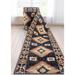 Custom Size Runner Tulsa Lea Southwestern Medallion Stair-Hallway Rug