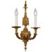 12.25 Inch Two Light Wall Sconce Minka Metropolitan N950093