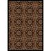 Any Day Matinee Antique Scroll Rectangle Theater Area Rugs 01 Black - 3 ft. 10 in. x 5 ft. 4 in.