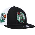 Men's New Era Black Boston Celtics Pop Panels 9FIFTY Snapback Hat