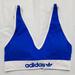 Adidas Intimates & Sleepwear | Adidas Modern Flex Cotton Scoop Lower Back Bralette, Bluebird 2* - 4a4h03 | Color: Blue/Tan | Size: Various