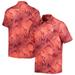 Men's Tommy Bahama Crimson Alabama Tide Big & Tall Coast Luminescent Fronds IslandZone Button-Up Camp Shirt