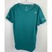 Adidas Tops | Adidas Running Womens Green Short Sleeve Shirt Size Medium | Color: Green | Size: M