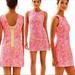 Lilly Pulitzer Dresses | Lilly Pulitzer Pink Flamingo Mila Shift Dress Size 00 | Color: Orange/Pink | Size: 00