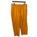 Burberry Pants & Jumpsuits | Burberry Orange Cropped Cotton Stretch Golf Pants | Color: Orange | Size: 12