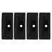 HOMEMAXS 4pcs Dumbbell Racks Dumbbell Holders Dumbbell Brackets Dumbbell Storage Stands