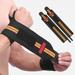 1pcs Fitness Padded Wrist Thumb Brace Strap Power Weight Lifting Hand Wrap Support Gym Training Bar Wristband