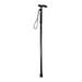 Suzicca Aluminium Alloy Folding Cane Portable Hand Walking Stick Trekking Hiking Sticks 4 Section Adjustable Canes with Comfortable Handle