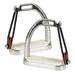 Jacks 823-4-1-2 Peacock Stirrups with Pad - 4.50 in.