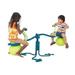 TP Activity Spiro Hop Bouncer Teeter Totter - Teeter Totter Playset That Spins 360 - Holds up to 75 lbs per Seat Green/Lime (TP749)