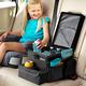 High Road CarHop Car Seat Organizer for the Front or Back Seat for Kids and Adults with Cup Holder Tray, Side Pockets and Cooler Compartment
