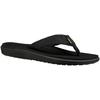 Zehentrenner TEVA "Voya Flip Mens", Gr. 44,5, schwarz, Textil, sportlich, Schuhe Schlappen Zehentrenner