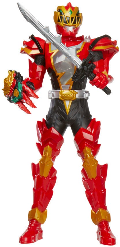 „Actionfigur HASBRO „“Power Rangers Dino Fury, Spiral Strike Ranger““ Spielfiguren bunt (gelb, schwarz, rot) Kinder Actionfiguren“