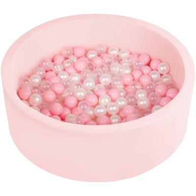 Piscine à Balles Ronde En Mousse 90X30cm/200 Balles Pour Bébé Enfant, Rose: Rose