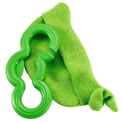 The First Years Chilled Peas 2-In-1 Teether, Green, 3 Months Up - 3 Months Up