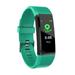 ZEDWELL Fitness Tracker Activity Tracker Watch with Heart Rate Monitor Waterproof Smart Fitness Band with Step Counter Calorie Counter Pedometer Watch for Kids Women and Men Green