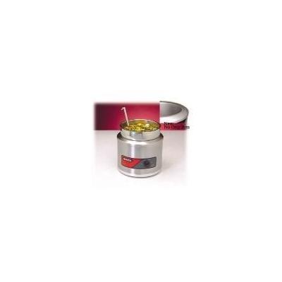 Nemco 6110A-ICL-220 4-qt Single Countertop Warmer, Insert, Cover, & Ladle, Export