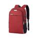 Men s Waterproof Anti Theft Business Backpack USB School Bag 15.6 Inch Laptop Bag Large Capacity Backpack Red